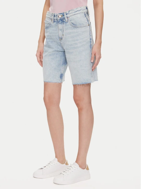 Zdjęcie produktu Lee Szorty jeansowe Rider 112363533 Niebieski Loose Fit
