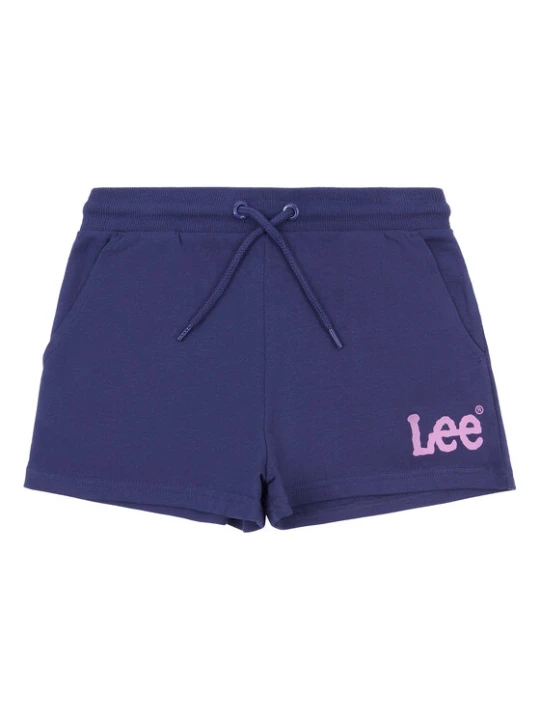 Zdjęcie produktu Lee Szorty sportowe Wobbly Graphic LEG5092 Niebieski Regular Fit