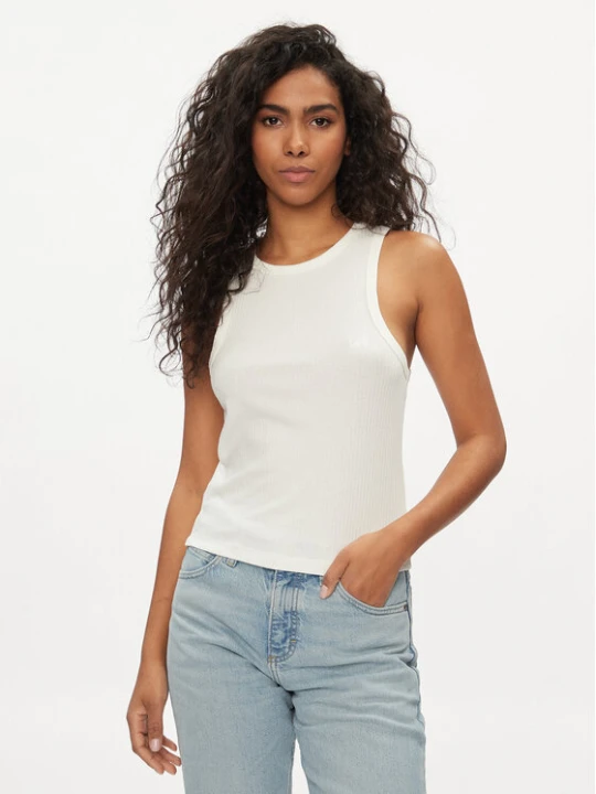 Zdjęcie produktu Lee Top 112350212 Écru Slim Fit Kremowy