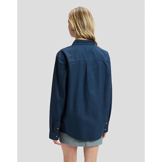 Zdjęcie produktu Lee Workwear Relaxed No Pocket Button Down Shirt Insignia Blue