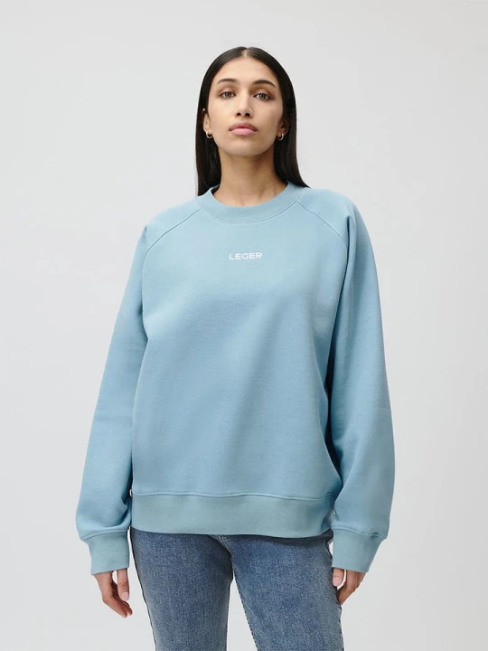 Zdjęcie produktu LeGer Bluza "Emma" w kolorze błękitnym rozmiar: 38