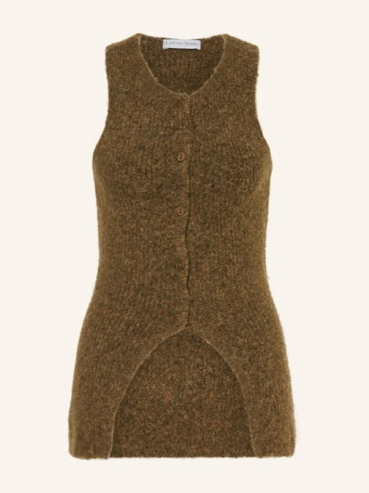 Zdjęcie produktu Leger Studio Sweter Z Dzianiny Frederike Z Alpaką braun BRĄZOWY