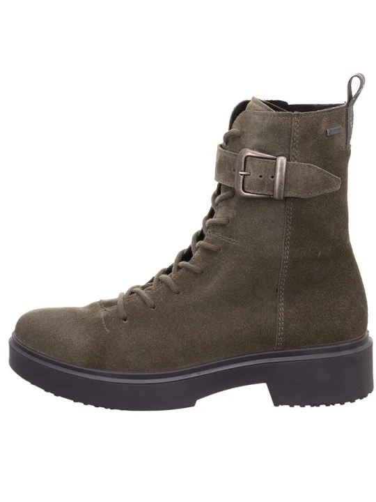 Zdjęcie produktu Legero Skórzane botki "Angel-Yerba" w kolorze khaki rozmiar: 38, 5