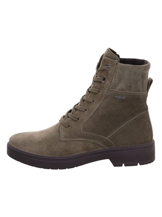 Zdjęcie produktu Legero Skórzane botki "Mystic" w kolorze khaki rozmiar: 42