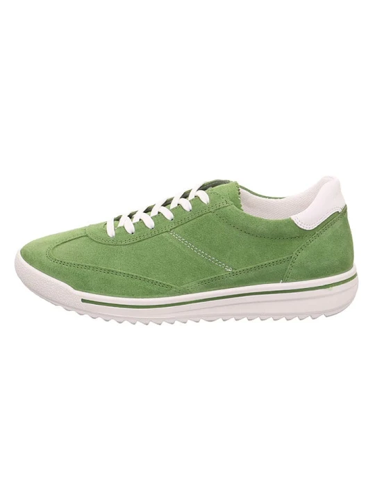 Zdjęcie produktu Legero Skórzane sneakersy "Alia" w kolorze zielonym rozmiar: 42