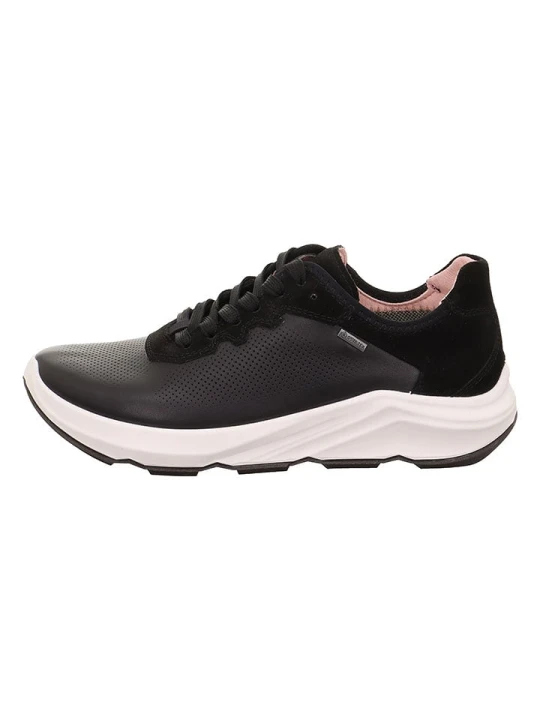 Zdjęcie produktu Legero Skórzane sneakersy "Bliss" w kolorze czarnym rozmiar: 41, 5