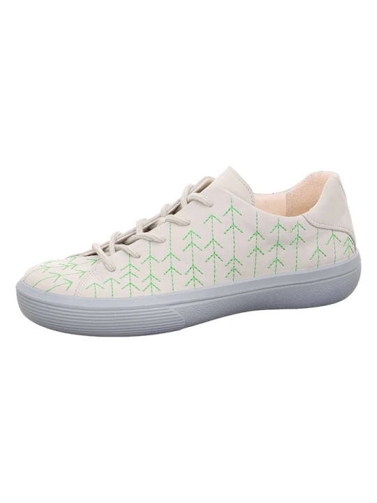 Zdjęcie produktu Legero Skórzane sneakersy "Fresh" w kolorze kremowym rozmiar: 41, 5