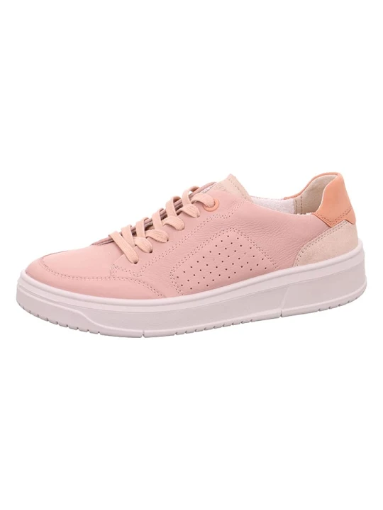 Zdjęcie produktu Legero Skórzane sneakersy "Rejoise" w kolorze jasnoróżowym rozmiar: 39
