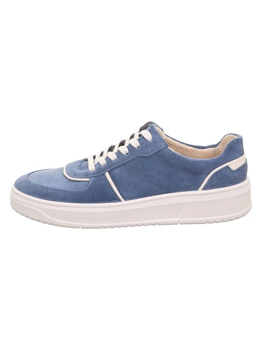 Zdjęcie produktu Legero Skórzane sneakersy "Rejoise" w kolorze niebieskim rozmiar: 42
