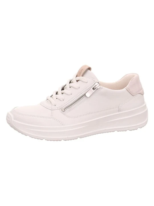 Zdjęcie produktu Legero Skórzane sneakersy "Sprinter" w kolorze kremowym rozmiar: 38
