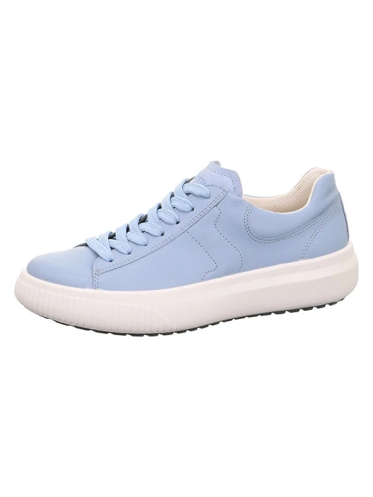 Zdjęcie produktu Legero Skórzane sneakersy "T4 Jump" w kolorze błękitnym rozmiar: 38