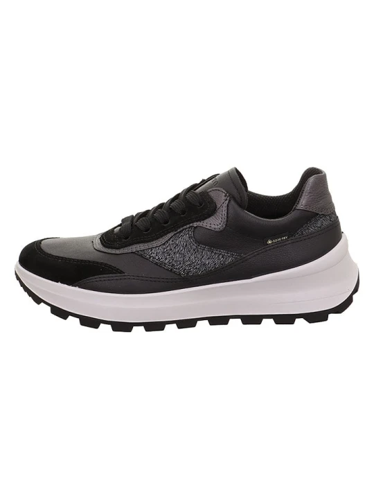 Zdjęcie produktu Legero Skórzane sneakersy "T4 RUN" w kolorze czarnym rozmiar: 40