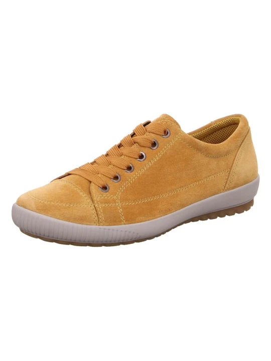 Zdjęcie produktu Legero Skórzane sneakersy "Tanaro 4.0" w kolorze żółtym rozmiar: 41, 5