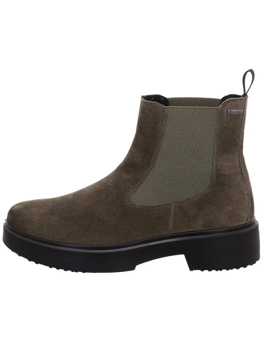 Zdjęcie produktu Legero Skórzane sztyblety "Angel" w kolorze khaki rozmiar: 39