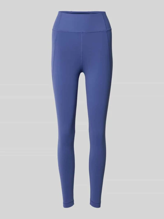 Zdjęcie produktu Leggins o kroju slim fit z nadrukiem z logo model 'Bliss' Salomon Niebieski