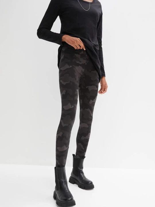 Zdjęcie produktu Legginsy (2 pary) BonPrix czarny