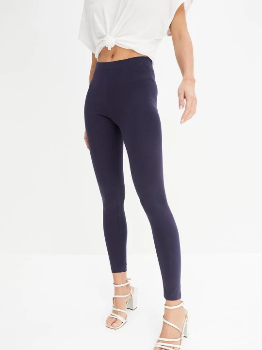 Zdjęcie produktu Legginsy 7 / 8 (2 pary) BonPrix niebieski