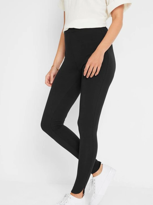 Zdjęcie produktu Legginsy 7 / 8 BonPrix czarny