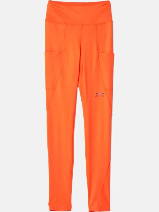 Zdjęcie produktu Spodnie legginsy 7 Days Active czerwony