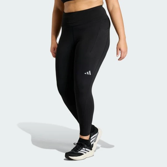 Zdjęcie produktu Legginsy adi365 Climacool Running 7/8 (Plus Size) Adidas czarny