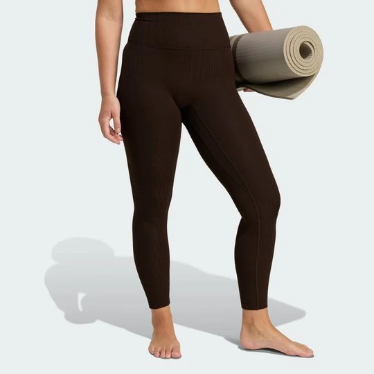Zdjęcie produktu Legginsy adidas All Me Rib 7/8 Aurora Coffee
