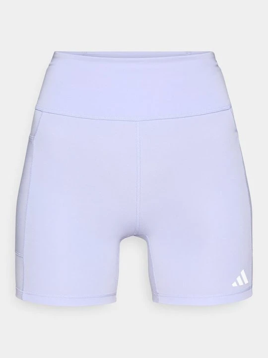 Zdjęcie produktu Krótkie legginsy do biegania Adidas liliowy