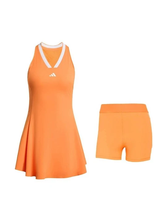 Zdjęcie produktu Legginsy Adidas pomarańczowy