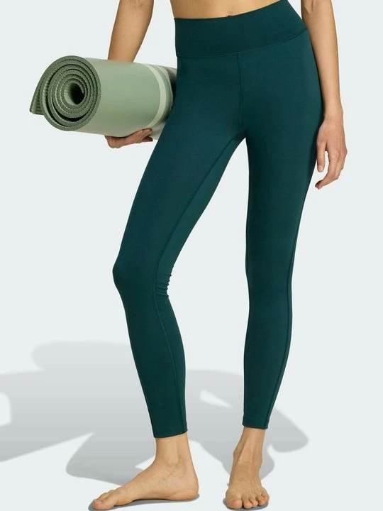 Zdjęcie produktu Legginsy Adidas zielony melanż