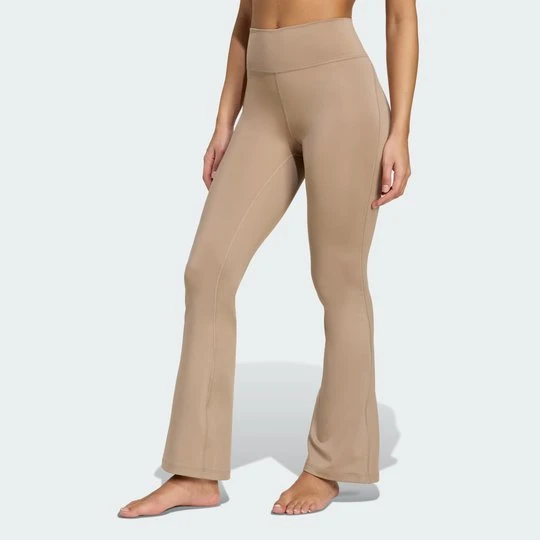 Zdjęcie produktu Legginsy All Me Essentials Flare Adidas brązowy