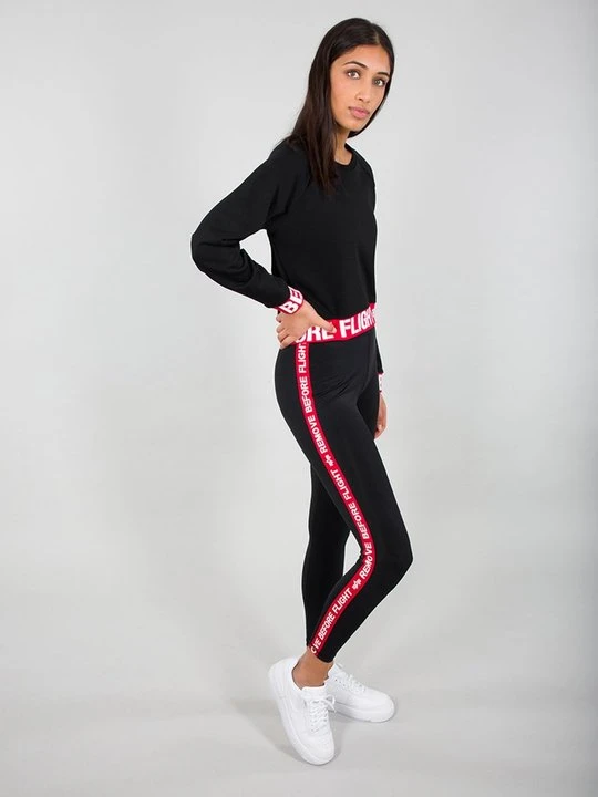 Zdjęcie produktu Spodnie legginsy Alpha Industries czarny