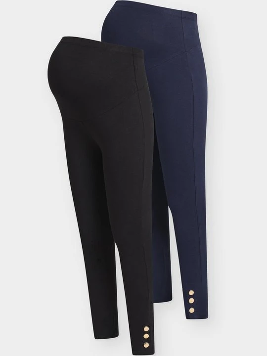 Zdjęcie produktu Spodnie legginsy Anna Field MAMA By Zalando czarny