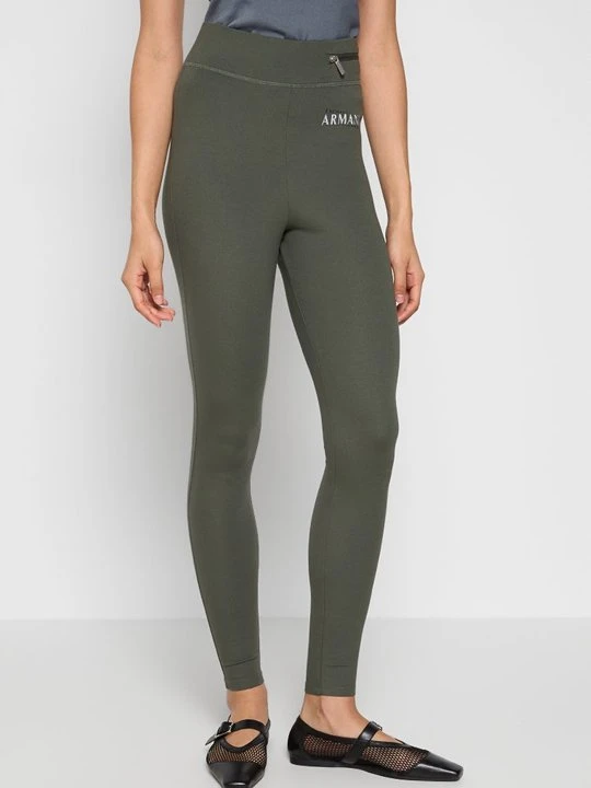 Zdjęcie produktu Legginsy Armani Exchange ciemnozielony