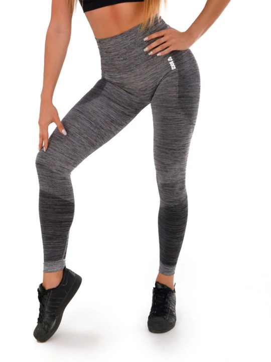 Zdjęcie produktu Legginsy Bezszwowe Grey Melange Shape (Push Up) BOCO WEAR