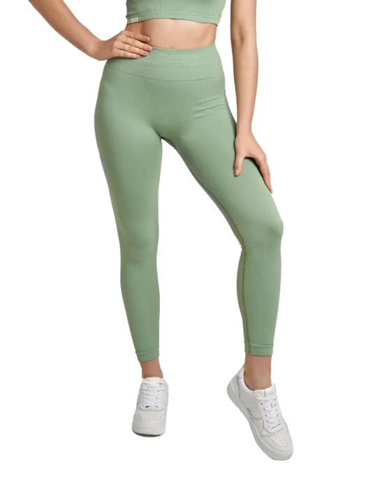 Zdjęcie produktu Legginsy Bezszwowe Seamless Comfy Stripes Pistachio BOCO WEAR