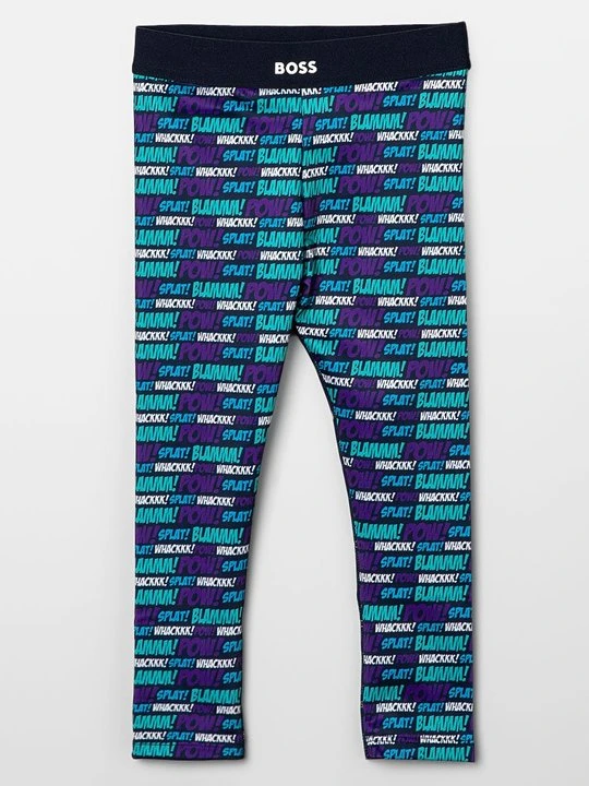 Zdjęcie produktu Spodnie legginsy Boss zielony