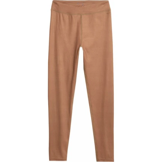 Zdjęcie produktu Legginsy damskie 4FAW23TTIGF107 4F Brązowy