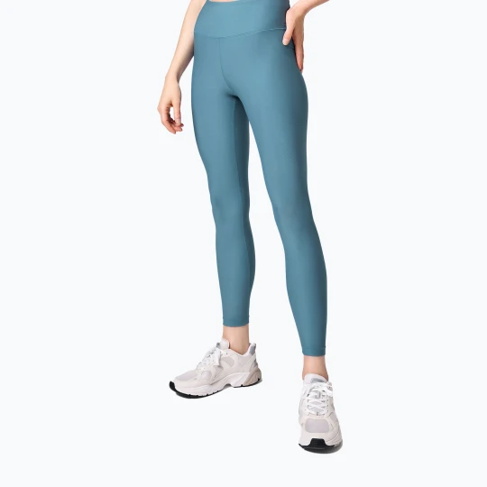 Zdjęcie produktu Legginsy damskie Casall Graphic High Waist ocean blue