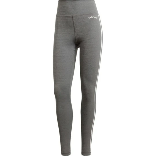 Zdjęcie produktu Legginsy damskie Designed 2 Move 3-Stripes High Rise Adidas Szary