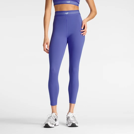 Zdjęcie produktu Legginsy damskie do treningu New Balance AC WB6160E1EPU – fioletowe