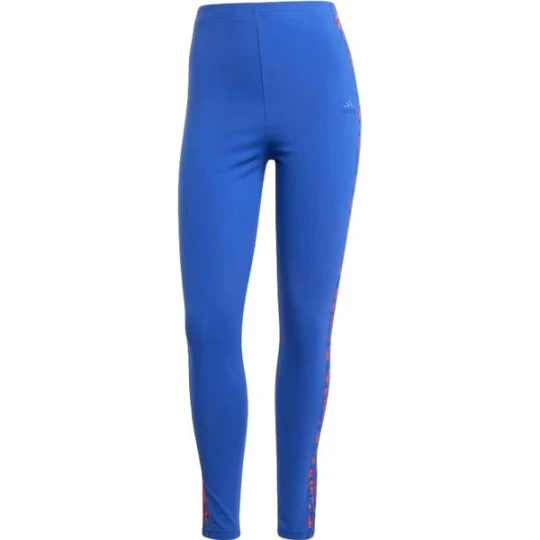 Zdjęcie produktu Legginsy damskie Essentials 3-Stripes Animal Print Adidas Niebieski