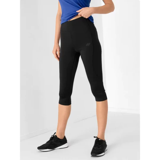 Zdjęcie produktu Legginsy damskie H4L22 SPDF350 4F Czarny