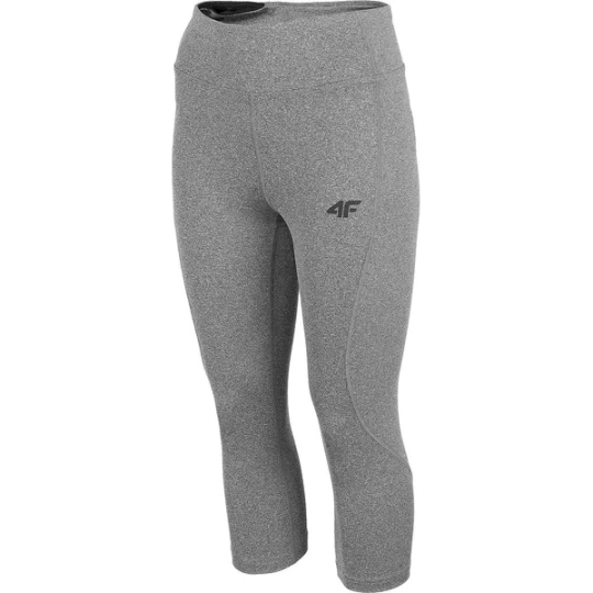 Zdjęcie produktu Legginsy damskie H4Z22 SPDF350 4F Szary
