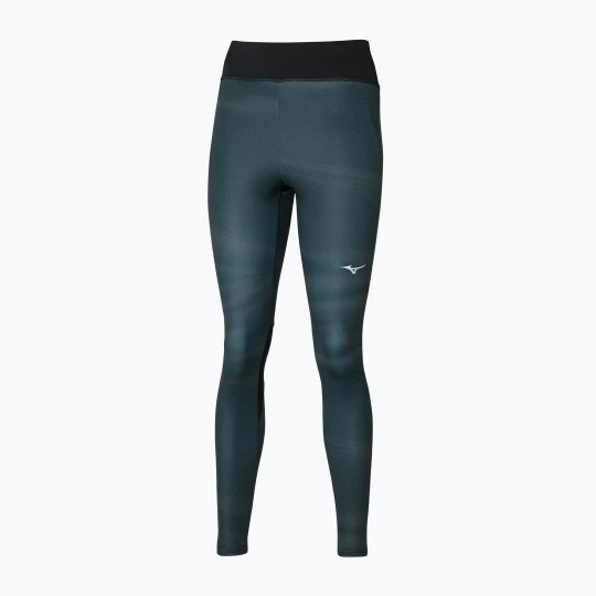 Zdjęcie produktu Legginsy damskie Mizuno Printed black Zielony