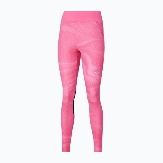 Zdjęcie produktu Legginsy damskie Mizuno Printed sangria sunset Różowy