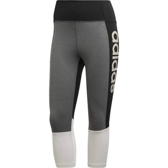 Zdjęcie produktu Legginsy damskie Move High Rise 3 / 4 Logo Adidas Szary