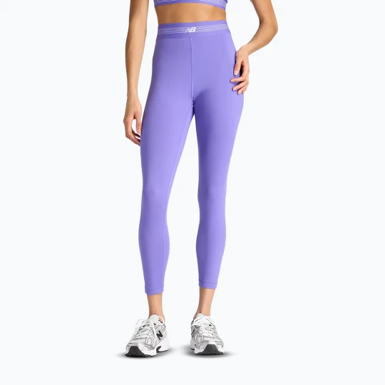 Zdjęcie produktu Legginsy damskie New Balance AC 25" electric purple Fioletowy