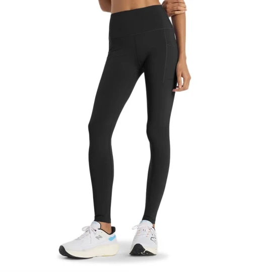 Zdjęcie produktu Legginsy damskie New Balance Sleek WP51275BK - czarne