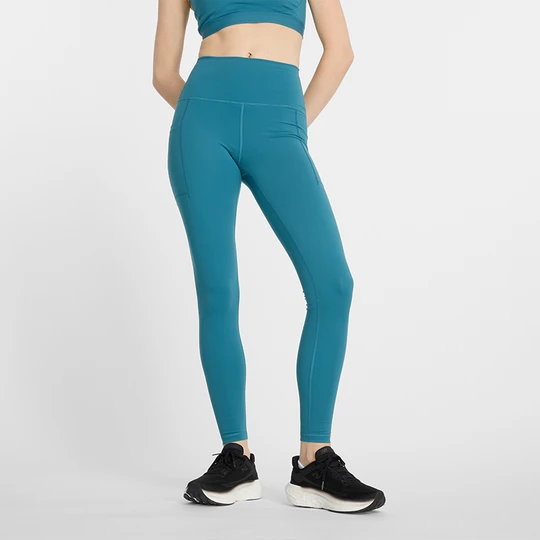 Zdjęcie produktu Legginsy damskie New Balance WP41275TEI – niebieskie
