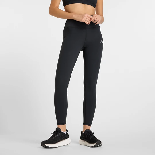 Zdjęcie produktu Legginsy damskie do jogi New Balance Harmony WP51126BK – czarne