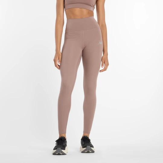Zdjęcie produktu Legginsy damskie do jogi New Balance Harmony WP51126EAS – beżowe